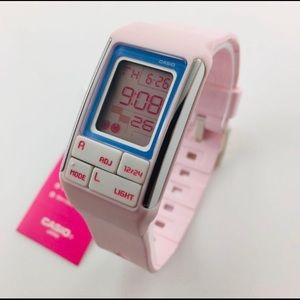 Casio light pink watch 💗